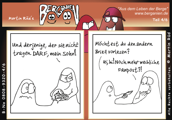 Robbi-Otter-Fanmütze; Klicken Sie hier für nächsten Comic-Teil!