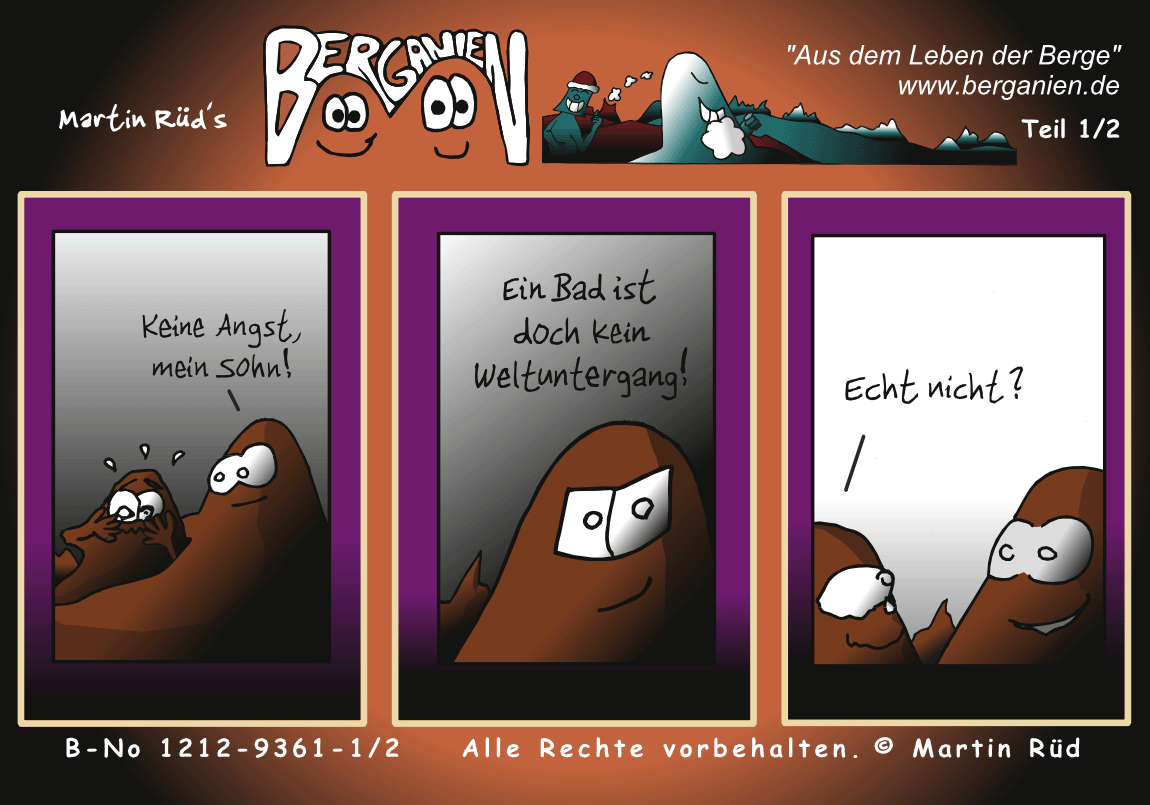 berganien-comic "Weltuntergang" - hier klicken für Fortsetzung!